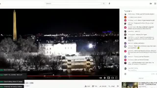 White House last night wtf