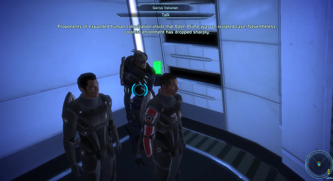 Commander Shepard Trying To Reach Urdnot Wrex C-Sec Academy Mass Effect Mod Citadel Game-Play