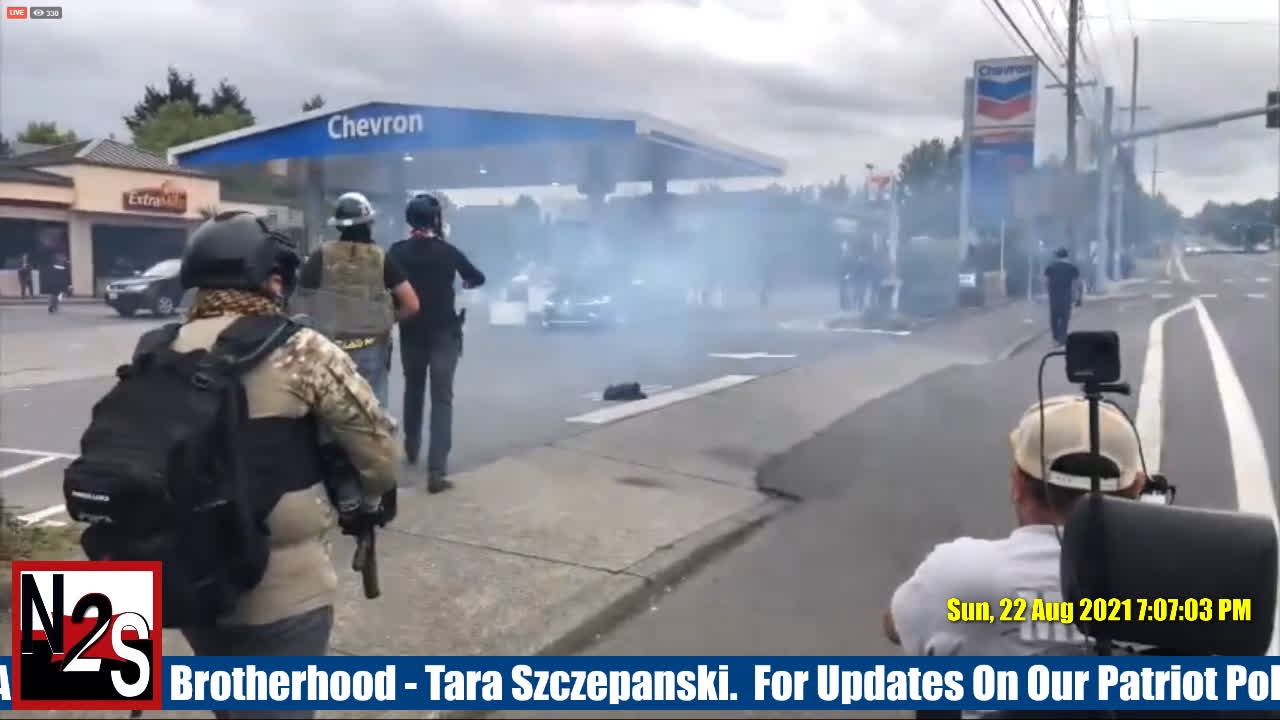 FBI's ANTIFA ATTACKS PATRIOTS IN PORTLAND - Part 2