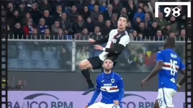 #Cristiano High jump Goal in football history 😳 ⚽ #Football #viralFootball #Shorts
