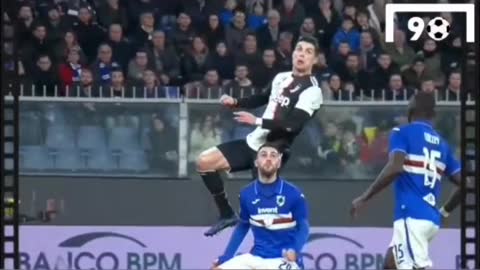 #Cristiano High jump Goal in football history 😳 ⚽ #Football #viralFootball #Shorts