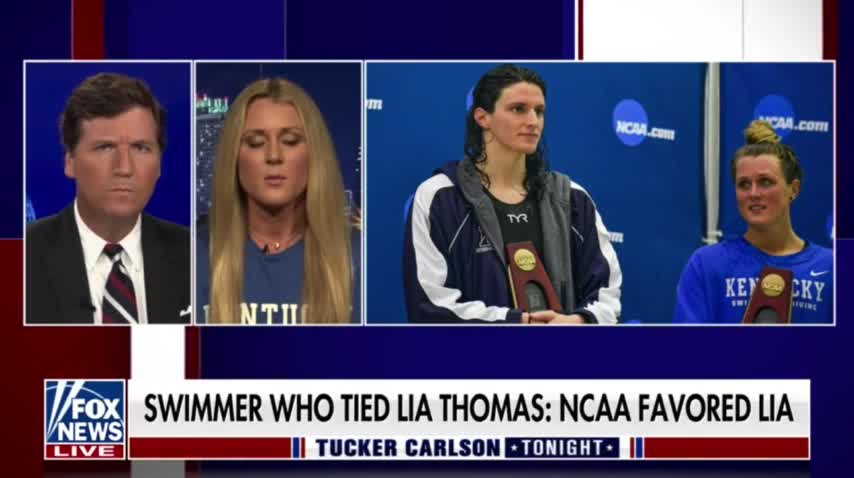 Swimmer Who Tied With Lia Thomas: NCAA Is Favoring Thomas