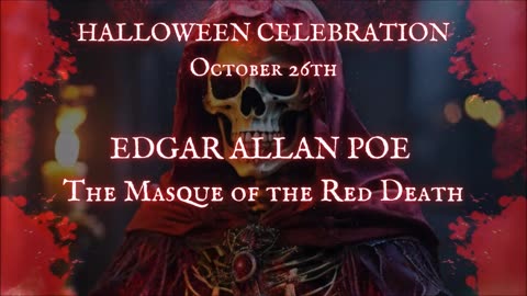 HALLOWEEN CELEBRATION DAY 26: 'The Masque of the Red Death' by Edgar Allan Poe