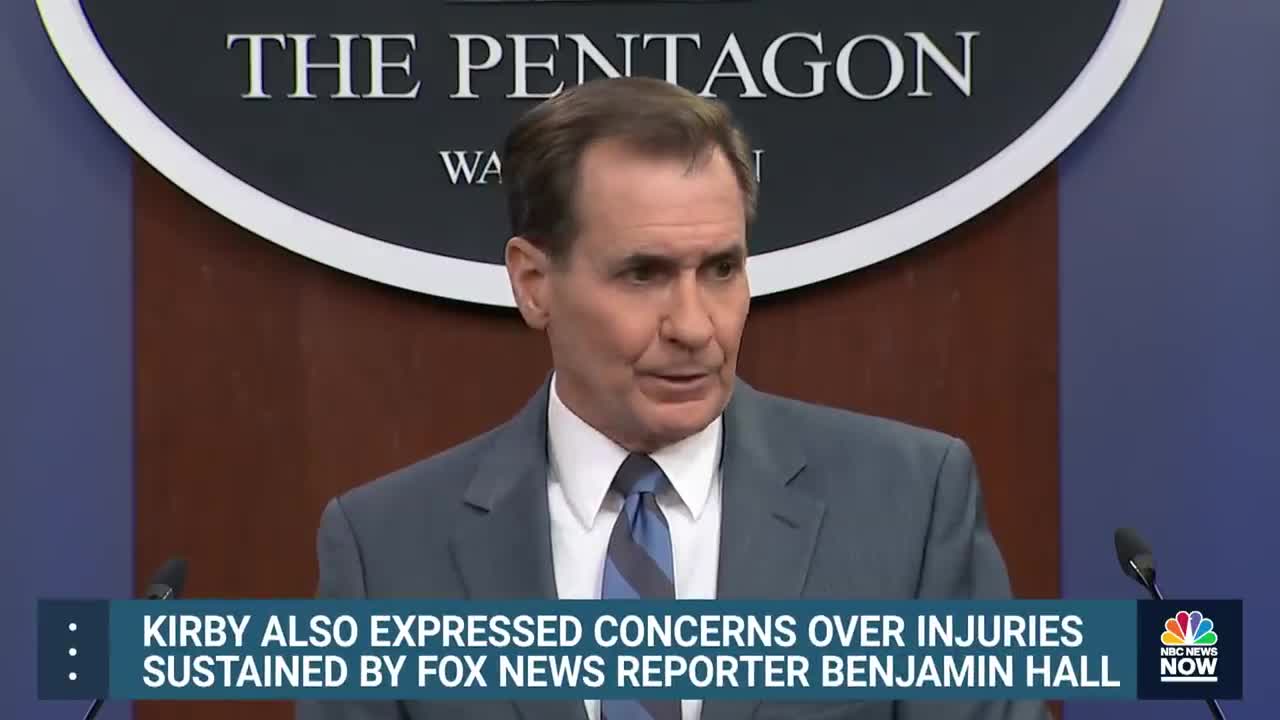 Pentagon On The Death Of Journalist Brent Renaud, Injury Of Fox News’ Benjamin H