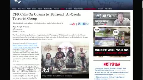 Alex Jones: CFR Called On Obama To Befriend Al Qaeda & Soros Activists Took Over Ukrainian Government Buildings - 1/27/14