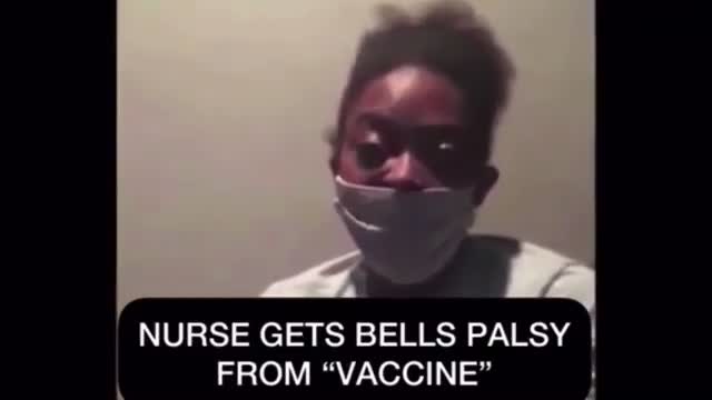 Nurse Gets Bells Palsy From The Jab