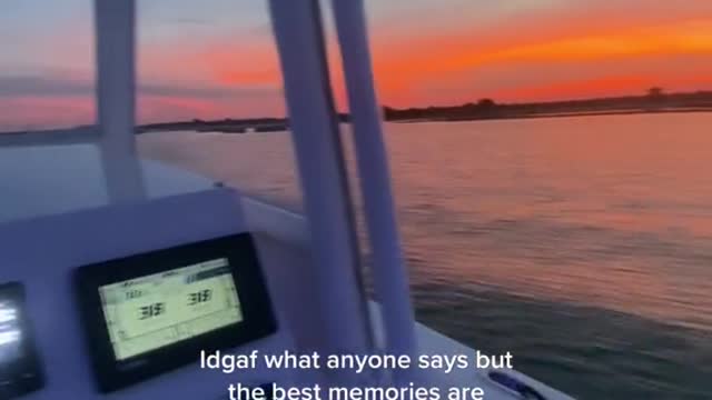 Idgaf what anyone says but the best memories are made on the water