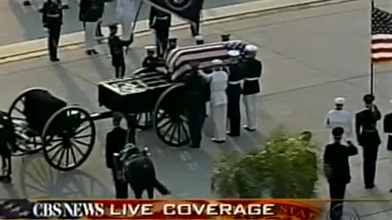 June 11, 2004 - A 21 Gun Salute for Former President Ronald Reagan
