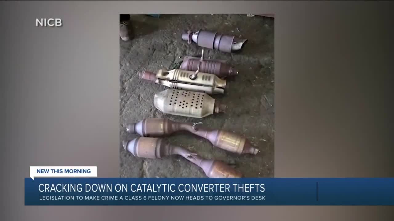 Legislation aims to crack down on catalytic converter thefts