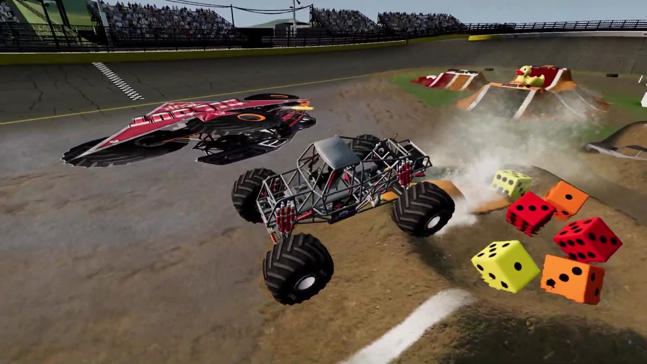 Monster Jam BEST Freestyle Moments - Slinger Super Speedway