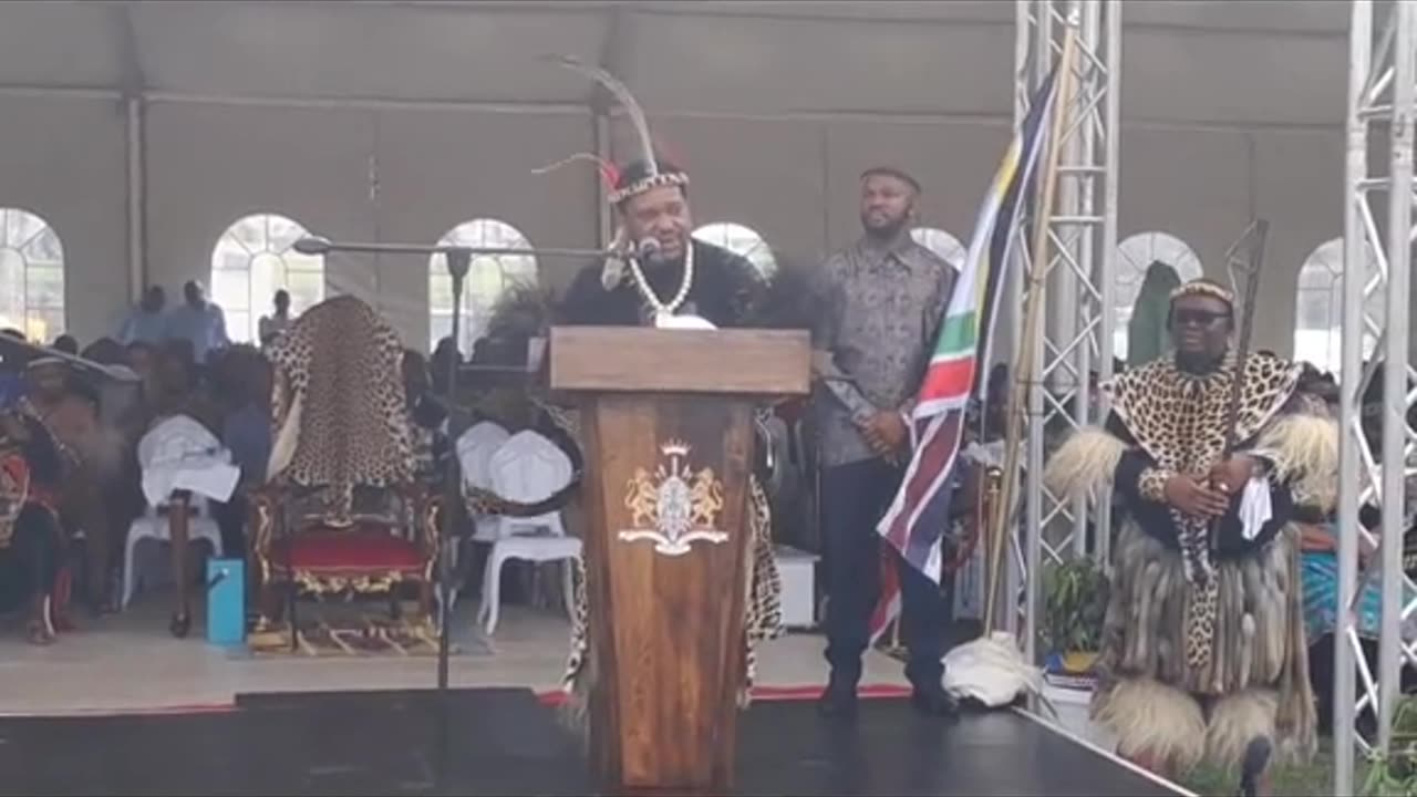 King Misuzulu speaks against xenophobia in South Africa