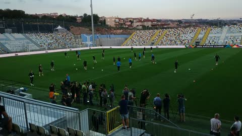 Trening Hrvatske uoči Engleske