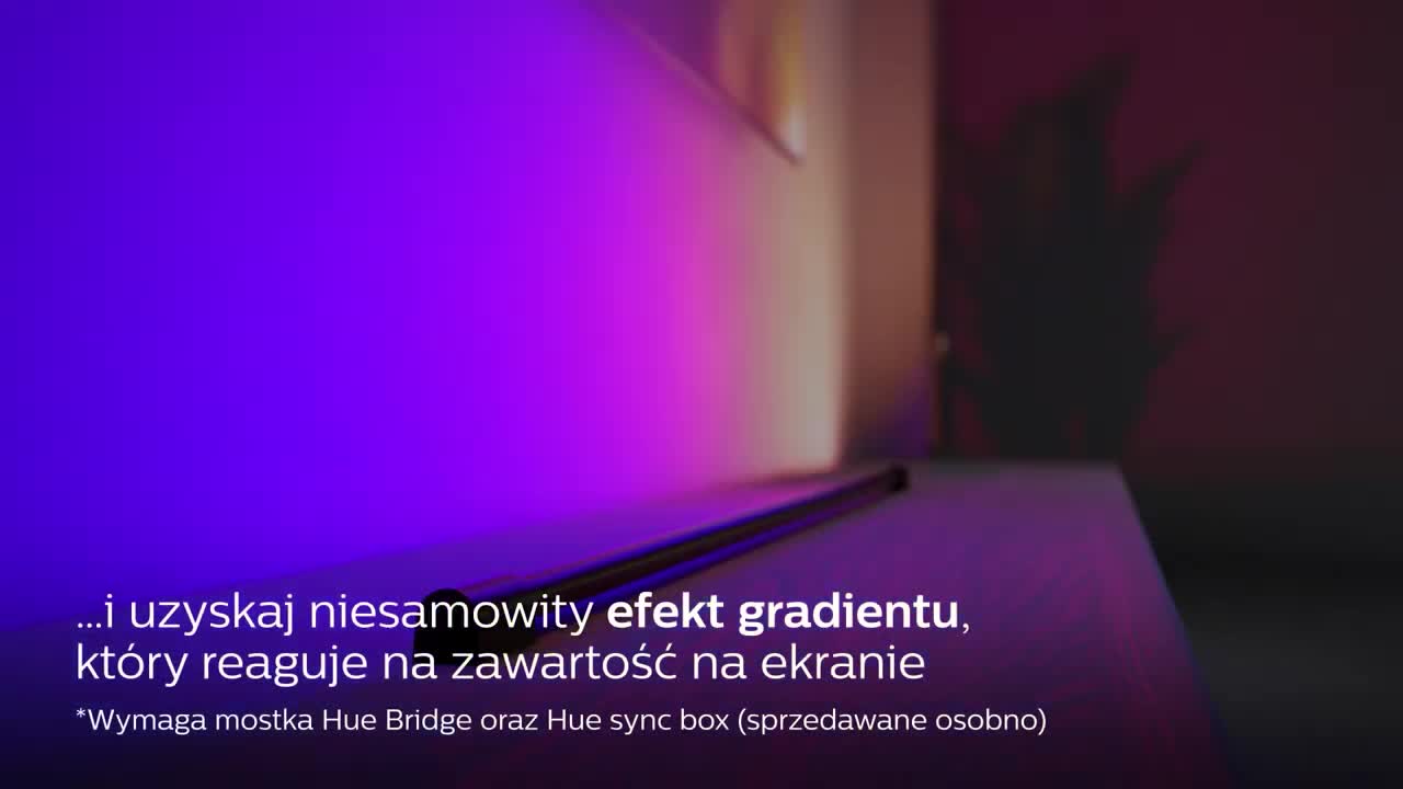 Philips Hue Tuba LED Play - Zgraj ?wiat?o z filmem, gr? i muzyk?