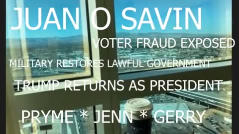 JUAN O SAVIN * * * * MILITARY WILL RESTORE LAWFUL GOVERNMENT