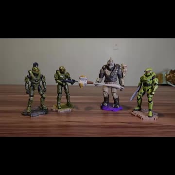 ASMR Unboxing Shorts: Tartarus and Prophet Figure Jazwares Vault (full vid in desc)