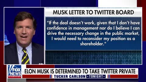 Tucker: Elon Musk is putting everything on the line