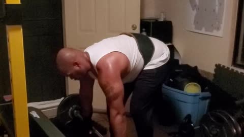 Bent over row