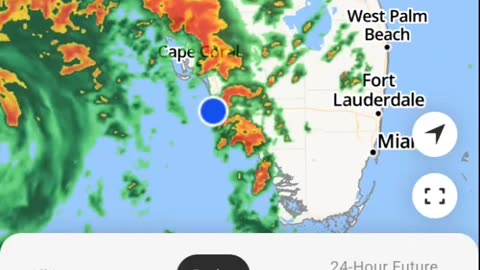 Judging by radar and a friend in Naples, it's clearing up south of Tampa.