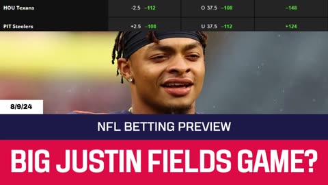 NFL Betting Preview: Steelers vs Texans Preseason Week 1