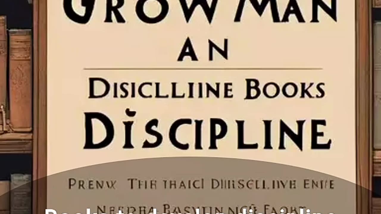 Best books to develop Sense of discipline