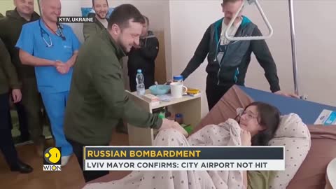 Russia-Ukraine Conflict_ Zelensky visits victims of Russian attacks in Kyiv