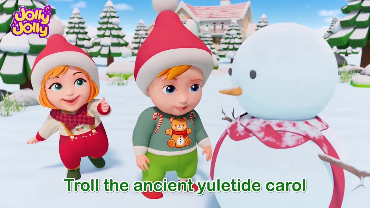 🎅🏻🎄Jingle Bells🔔 + More ｜ Christmas Carols for Kids ｜ Jolly Jolly - Learn and Play - Nur.mp4