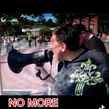 Reverend Crystal Cox Enough is Enough. Rally for Decency Protest.