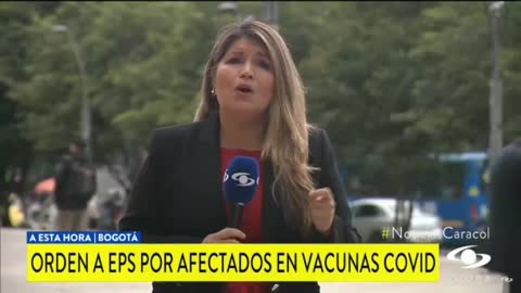 "COLOMBIA" LA PRENSA HABLA DE PERSONAS AFECTADAS POR INYECCIÓN COVID