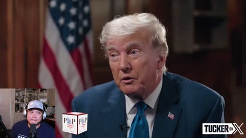 Reaction to the Trump Tucker Debate Night on Twitter/X