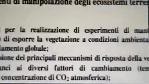 2001 accordo berlusconi bush sulle scie chimiche