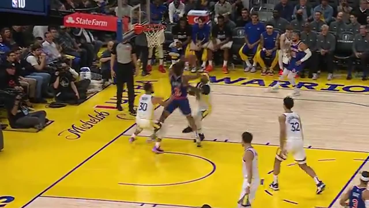 NBA - Jalen Brunson (34 PTS) and Deuce McBride (29 PTS) were ON FIRE in the Knicks'