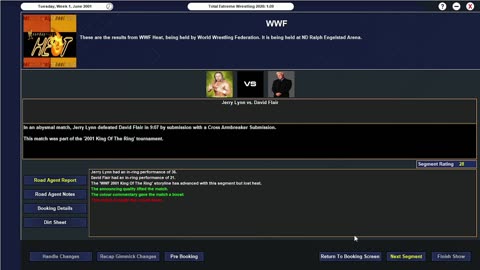 RapperJJJ TEW2020: WWF #16: Jindrak Costs Kwik The Match