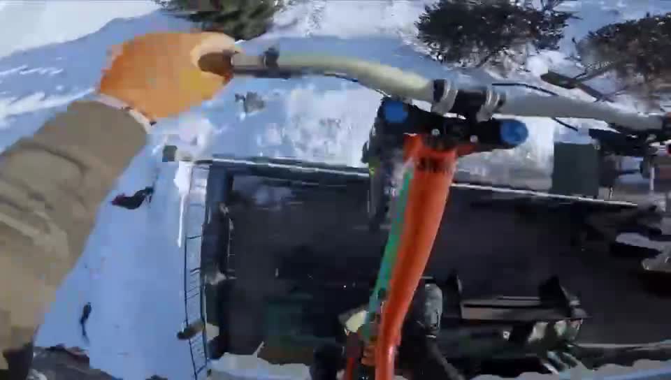 snow biking