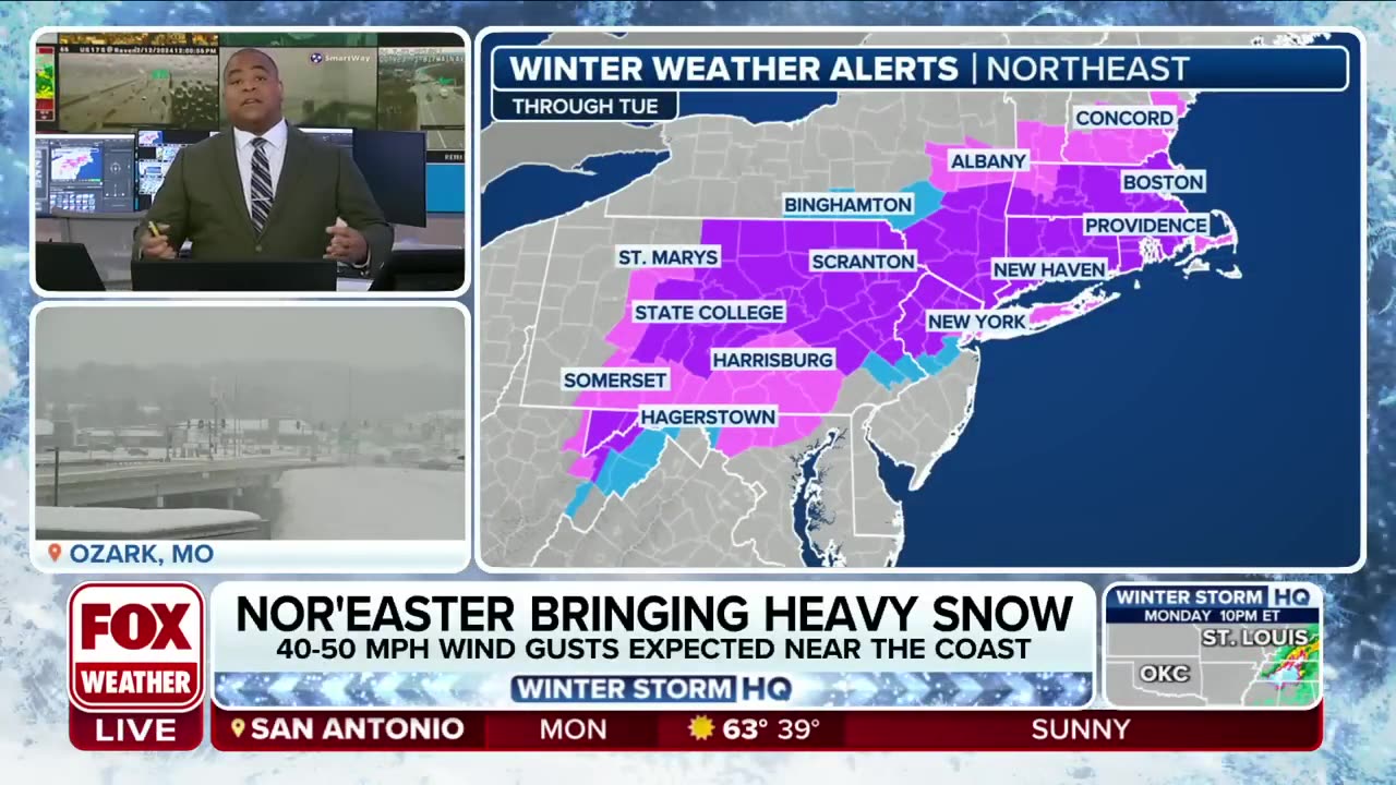 Boston Declares Snow Emergency As Northeast Braces For Disruptive Nor_easter