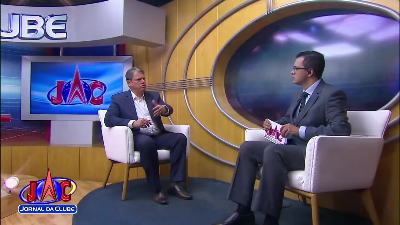 Pré-candidato ao Governo de SP, Tarcísio Freitas visita Ribeirão Preto - Jornal da Clube (26/04/22)