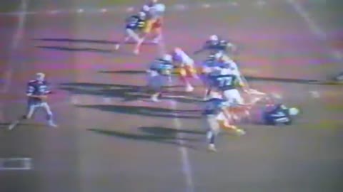 1988 PA State Playoff - Jake Kelchner Breaks Tackles On Amazing Run