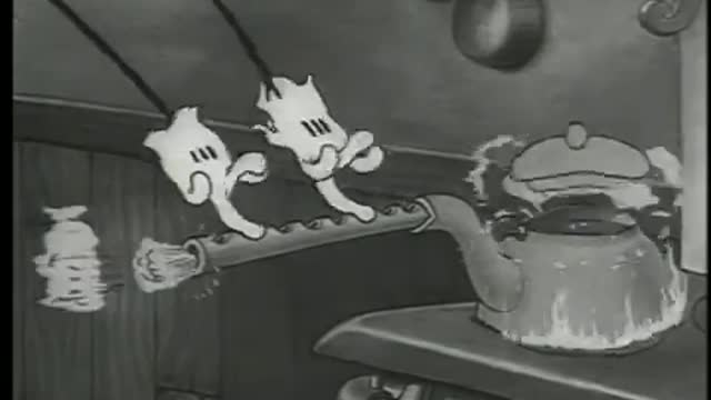 BETTY BOOP 1935 Betty and Grampy (Comedy Animated Short)