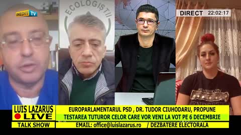 Luis Lazarus - Zeus TV; 12.11.2020; partea 2