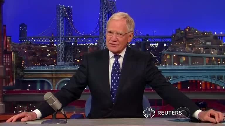 David Letterman hosts final US talk show