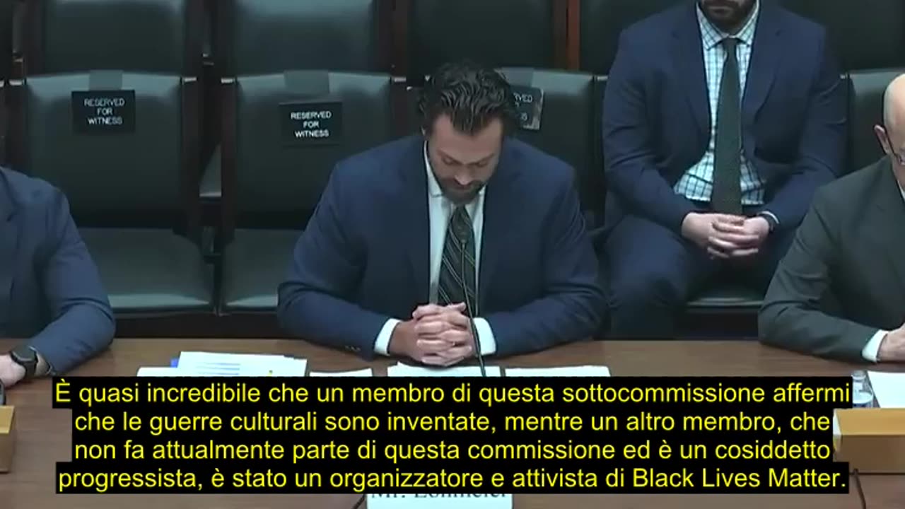 L'ex comandante della Forza Spaziale, Matt Lohmeier, ha testimoniato oggi davanti al Congresso
