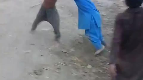 wwe child fight