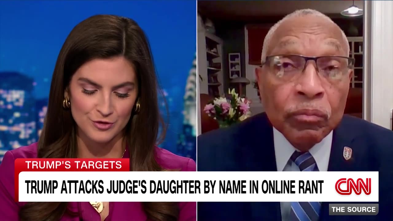 Federal judge delivers rare response after Trump attacks the daughter of a judge