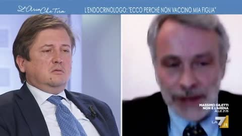SILERI SMERDATO DA UN MEDICO - IL VACCINO E' SPERIMENTALE