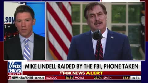 Tucker: FBI Raided Mike Lindell Because They Didn't Like Who He Voted For