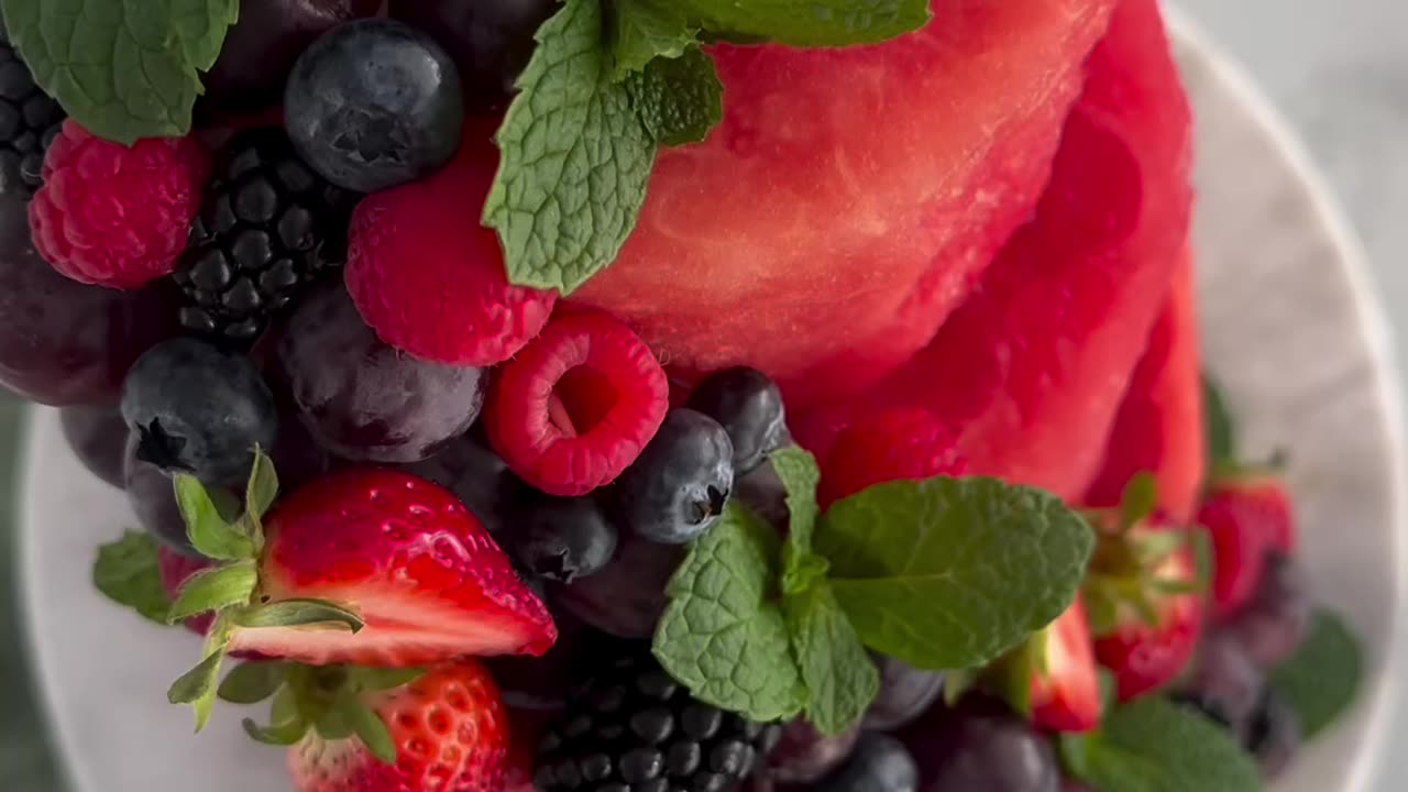 Fresh watermelon cake😲🍉🍰#desset#idea#shortvideo