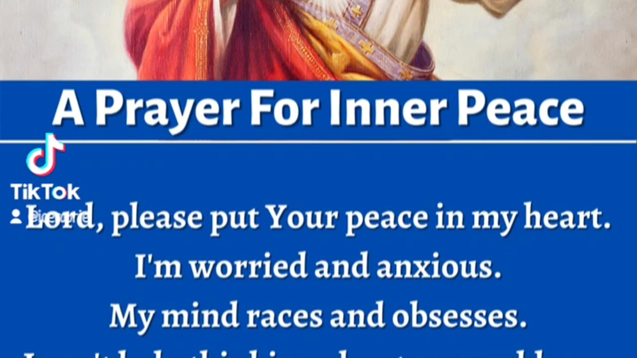 Prayer for Inner Peace