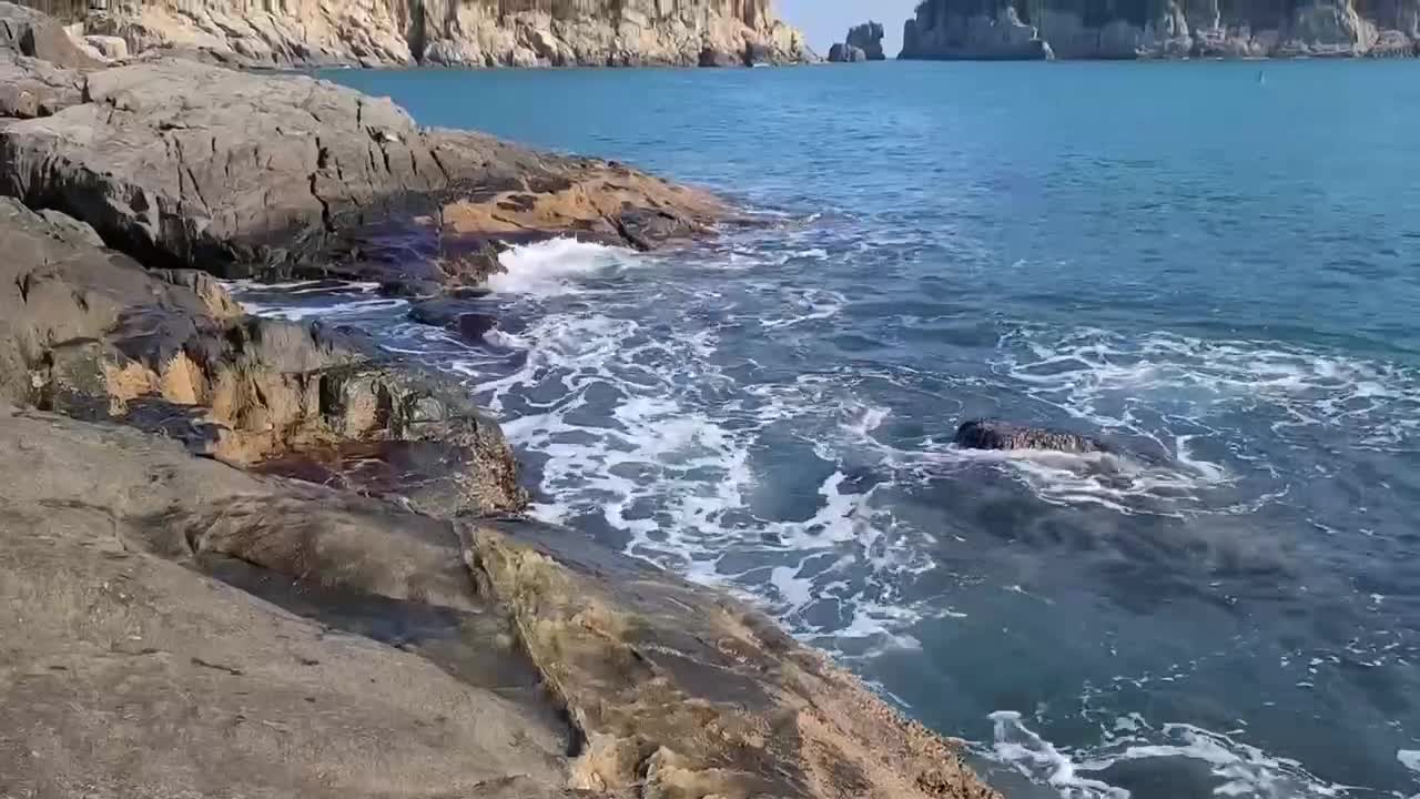 Off the coast of Gijang-gun, Busan