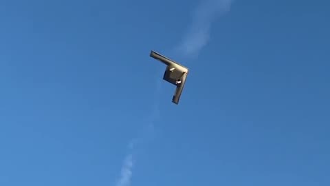 B21 Raider Flying for the First Official Time