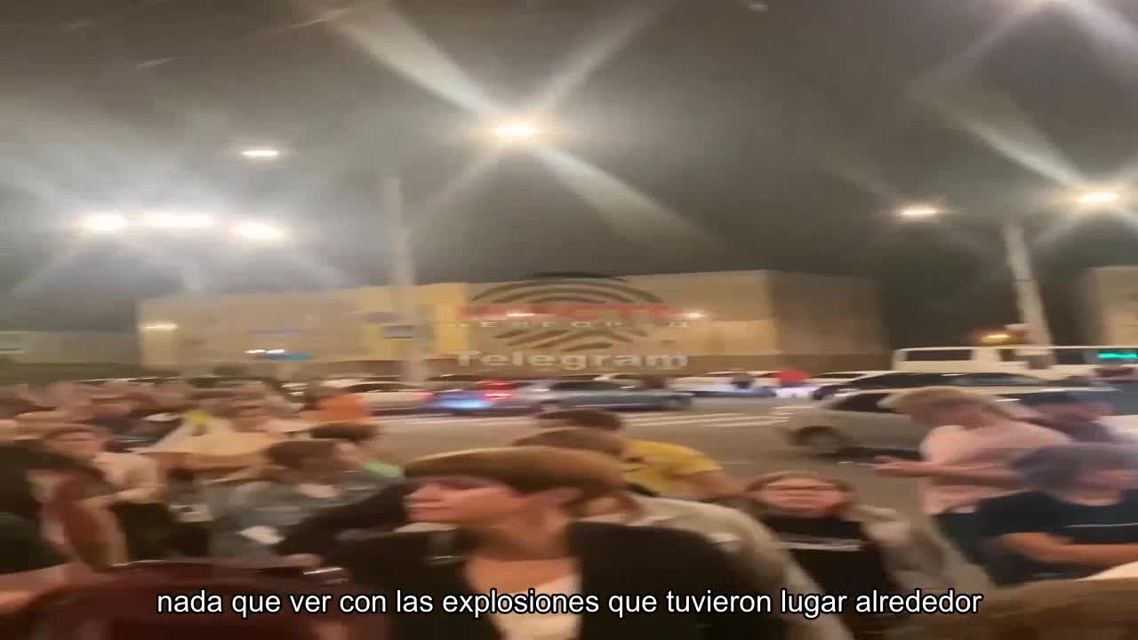 Un video de explosiones sobre Belgorod está circulando en Internet. Antes de eso, hubo informes de