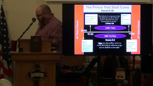 071 The Prince That Shall Come (Daniel 9:26) 2 of 2